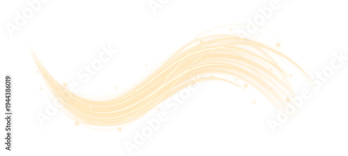 Yellow light streaks curve across a PNG urban highway. Glowing trails convey speed, motion, and futuristic digital energy. Perfect for tech, cyber, and night scenes.