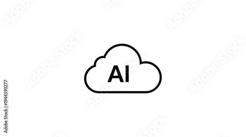 A 3d vector illustration featuring a mother and child icon representing cloud computing technology and data network communication as a modern web symbol