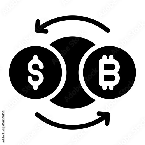 cryptocurency exchange icon