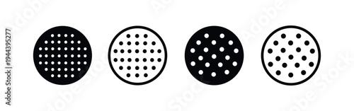 Cupcake with fruit icons set. Sweet dessert vector illustration for bakery menus.