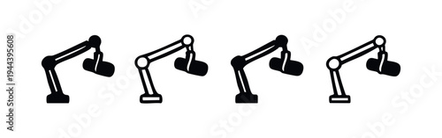 Classic Cheese Wedge with Holes Icon Set. Delicious Swiss Cheese Slice Vector Illustration in Black and White Graphic Style