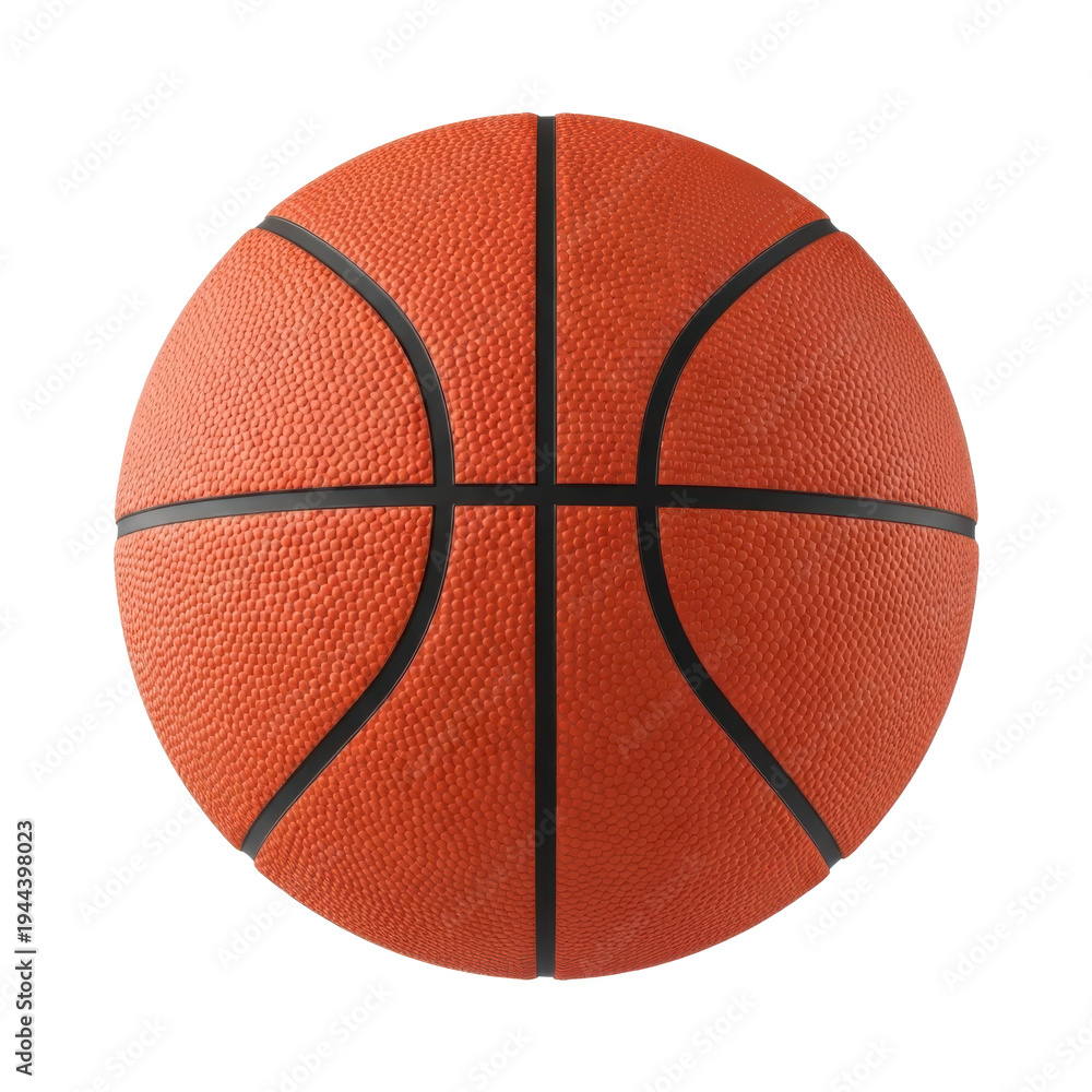 Fototapeta premium A basketball on transparent background