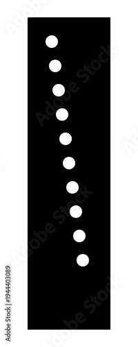 A black and white paper clip rests on paper next to medical health pills and antibiotic capsule tablets for pharmacy design