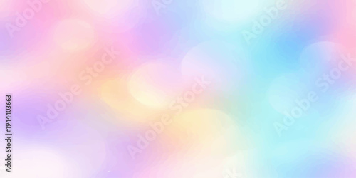 A Symphony of Light and Color: An enchanting display of vibrant bokeh in a pastel palette, creating a sense of ethereal beauty and visual harmony.