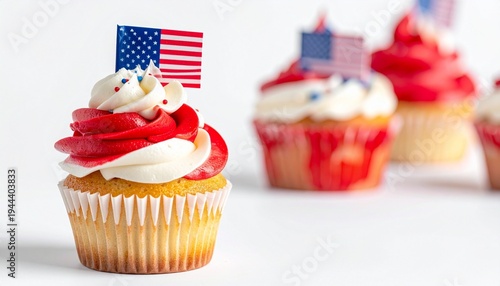 Wallpaper Mural Prompt: Patriotic Cupcake Decoration Torontodigital.ca