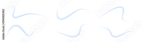 Neon cyan streaks curve and twist in vibrant motion. Light trails radiate energy across the dark background. Ideal for futuristic and cyber visuals. PNG