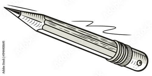 Fountain pen with ink line writing stationery office