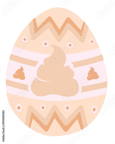 Decoración poop de Pascua.