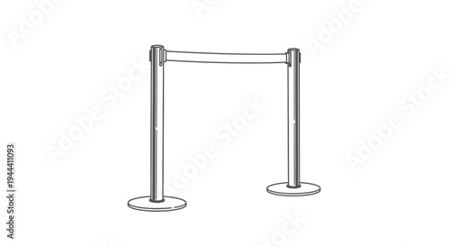 Retractable Belt Barrier Stanchion Queue Line Divider, Crowd Control, Event Safety