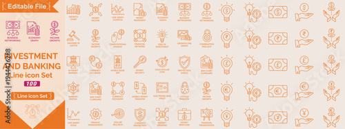 icon, financial, business, banking, payment, investment, economy, income, currency, transaction, exchange, account, earning, collection, increase, illustration, money, management, marketing, document,