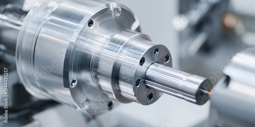 Metal piece with a hole in the middle