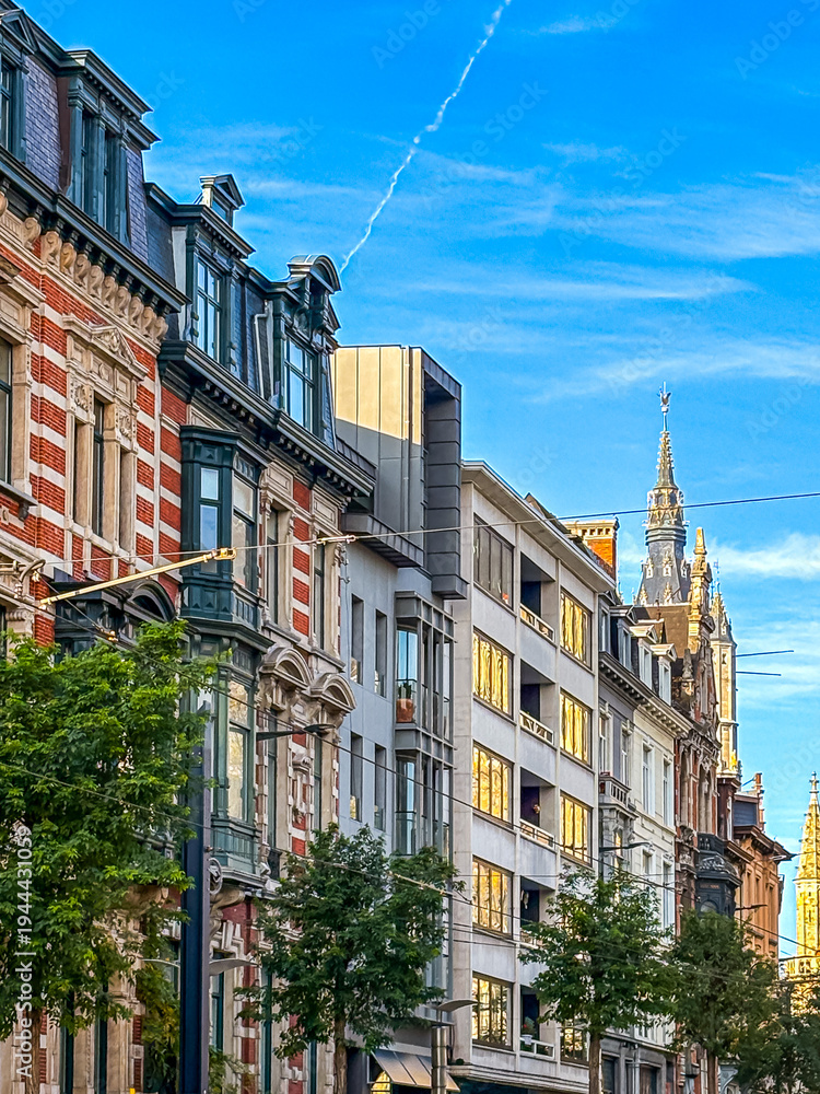 Fototapeta premium Exploring the Vibrant Streets of Ghent, Belgium