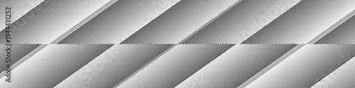 Gradation lines pattern. Gradient striped halftone texture background. Doppler effect vector wallpapper. Repeating fading black white parallel lines backdrop