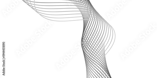 Abstract black and white background vector illustration featuring a fashion model silhouette with a sketch drawing of a woman's body in a beauty dress