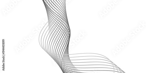 Black and white abstract vector illustration of a fashion model silhouette in a beauty dress with a stylish back and elegant legs design