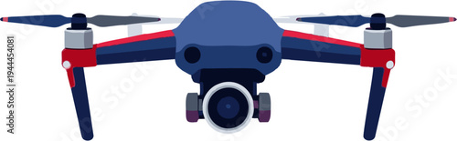 Modern Professional Quadcopter Drone with 4K Camera for Aerial Photography and Video Surveillance