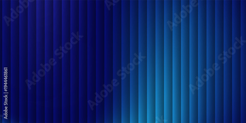 Top Modern blue wavy gradient and bright smooth fluted vertical lines. texture