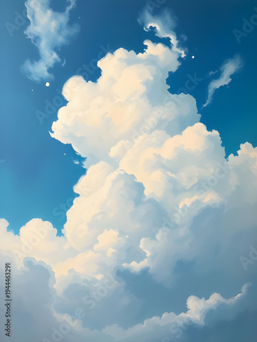clouds, sky, mist, vapor, haze, skyline, sunlight, radiance, shine, brightness, softlight, calmness, serenity, peacefulness, openair, atmosphere, nature, scenery, backdrop, artwork, painting, watercol
