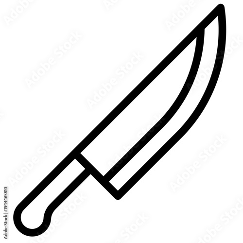 Knife icon vector illustration.