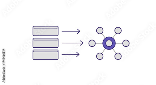 Network connection flow data exchange.