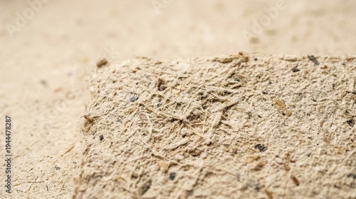 Organic Recycled Paper Texture with Copy Space