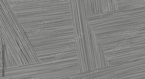 Modern gray wood grain parquet pattern background. Geometric striped texture for interior design, flooring, and decorative backdrops.