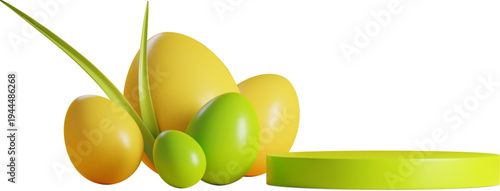 Easter Eggs Pedestal