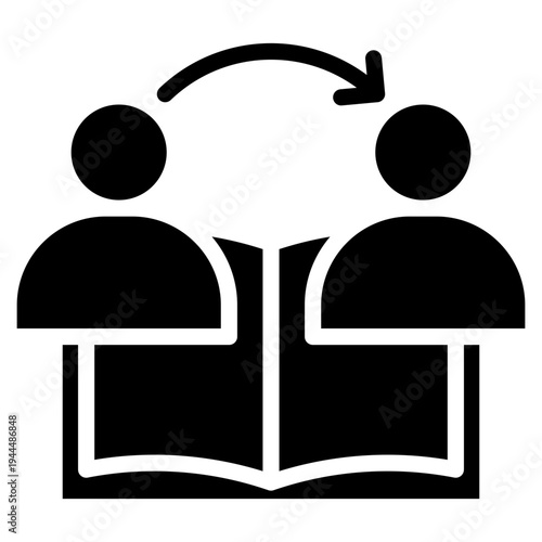 Knowledge Sharing Icon
