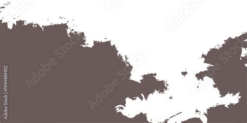 Detailed abstract grunge vector background featuring a world map illustration with country borders and a Japan travel design