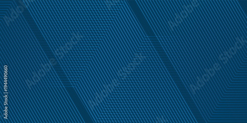Abstract background with navy blue dynamic linear zigzag lines eps10