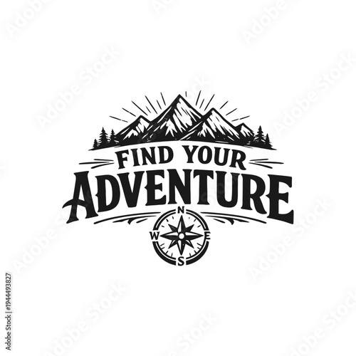 Obraz na plátně FIND YOUR ADVENTURE 2