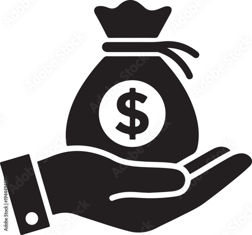 Financial Balance & Security Icons: Investment Growth, Wealth, and Business Deals