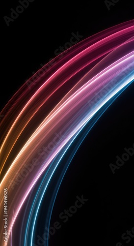 Ethereal abstract background featuring smooth, swirling lines and soft light, evoking subconscious movement and peaceful sleep, graphic, light, surreal