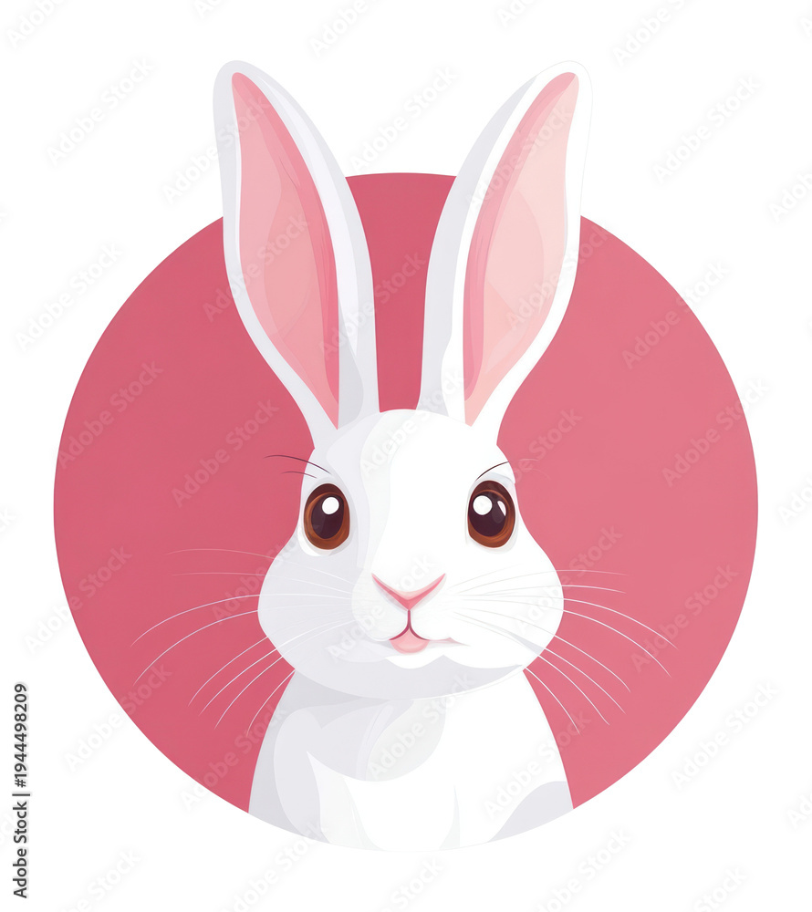 Fototapeta premium PNG Easter rabbit illustration background animal.