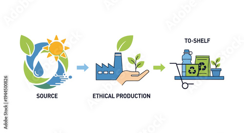 Eco-Friendly Supply Chain: From Sustainable Source to Ethical Production & Green Retail Shelf