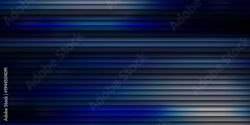  Blue and white abstract modern ribbed background with bright gradient. Vector illustration