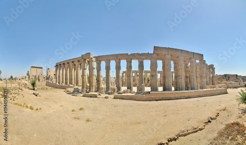  Luxor Temple  a large Ancient Egyptian temple complex located on the east bank of the Nile River in the city today known as Luxor (ancient Thebes), Egypt