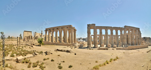  Luxor Temple  a large Ancient Egyptian temple complex located on the east bank of the Nile River in the city today known as Luxor (ancient Thebes), Egypt