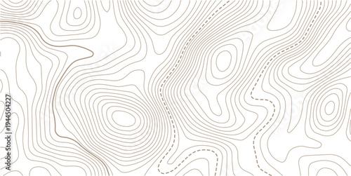 Abstract pattern with lines seamless pattern and topography. Topographic map lines, contour background. topo map texture. Dense lines, Background of the topographic map. Abstract bacground. 