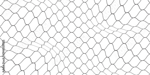 Mesh texture for fishing nets. Seamless pattern for sportswear or soccer goal, volleyball net, basketball hoop, hockey, athletics. Abstract net background for sports