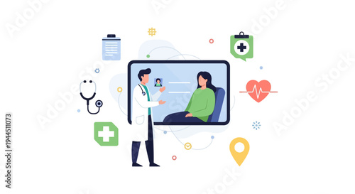 Online Doctor Consultation: Telemedicine Services for Remote Healthcare and Digital Patient Care