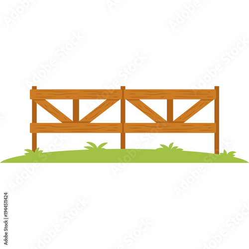 Fence Farm Illustration