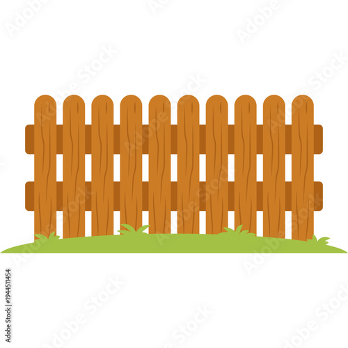Fence Farm Illustration
