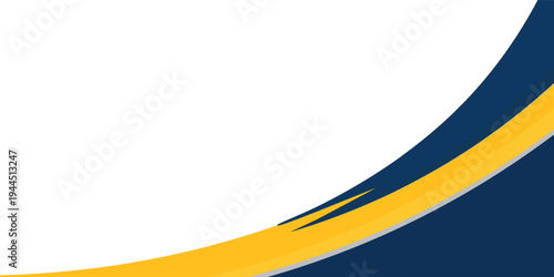 blue and yellow wavy shape background. suitable for business poster design,ilustrasion.