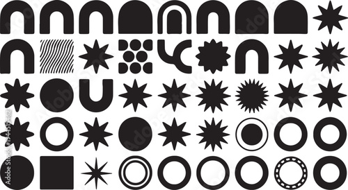 Geometric Shapes and Patterns A Collection of Abstract Designs