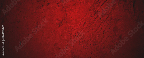 Red and black horror background. Red Grunge wall texture. Dark red grunge background. Horror Cement texture