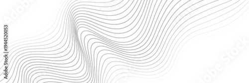 Horizontal line pattern. From thin line to thick. Parallel stripe. Black streak on white background. Straight gradation stripes. Abstract geometric patern.