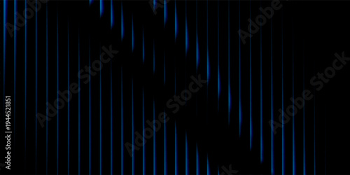 Futuristic neon texture with vibrant shades of blue green gradients and bright smooth fluted vertical lines. Bold dynamic design blending smooth tones and radiant colors for modern visual art project