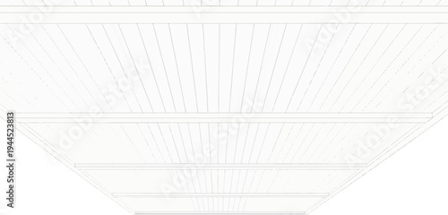 White wooden planks arranged in parallel perspective, forming a surface