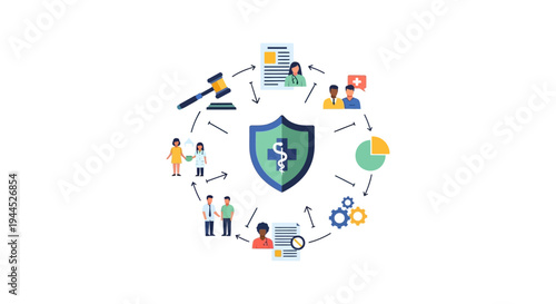 Healthcare System Ecosystem: Integrated Medical Services, Policy, Patient Care, Data, & Legal Compliance